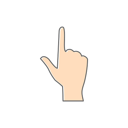 Ilustración de Icono De Gesto De La Mano Apuntando A Mano Con La Ilustración Del Dedo Índice y más Vectores Libres de Derechos de A la moda - iStock Ilustración de Icono De Gesto De La Mano Apuntando A Mano Con La Ilustración Del Dedo Índice y más Vectores Libres de Derechos de A la moda - iStock