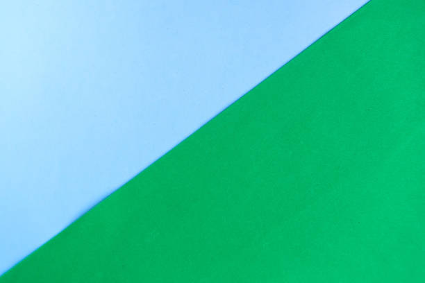 istock blue and green geometric background, color template for designer 1277598965