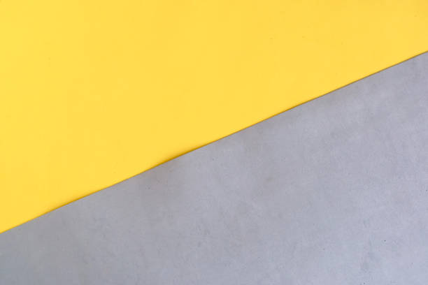 istock yellow and grey geometric background, color template for designer 1277599032