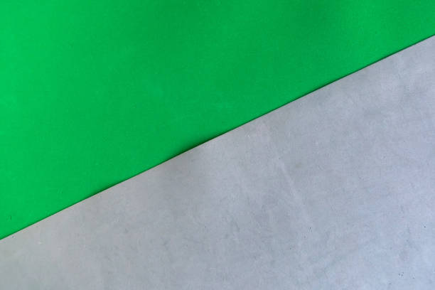 istock green and grey geometric background, color template for designer 1277599104