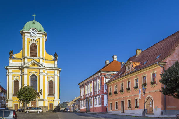 istock Square in Ustek, Czech republic 1277600305