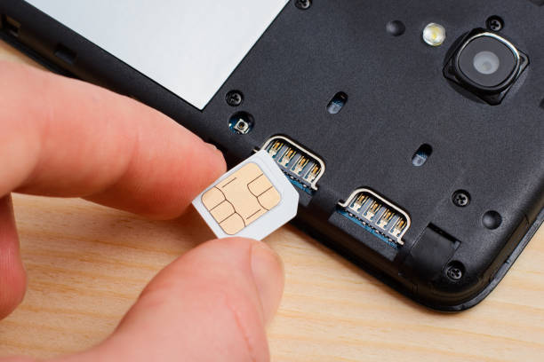 istock Inserting SIM card to a mobile phone 1277616748