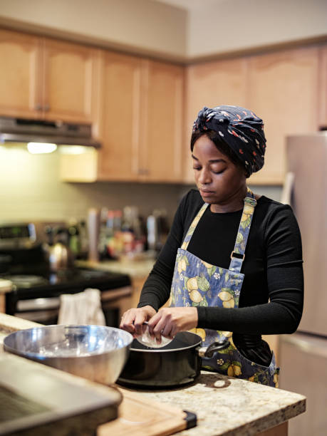 istock Young woman baking 1277617935