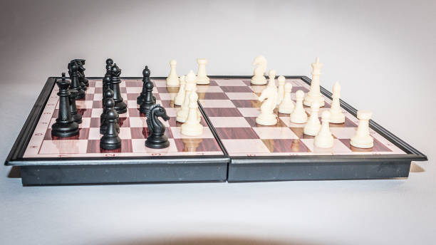 istock Chess photographed on a chessboard 1277619272