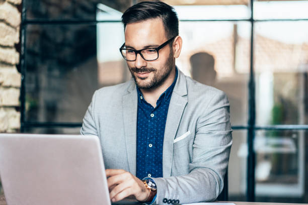 istock Young businessman working at office 1277626161