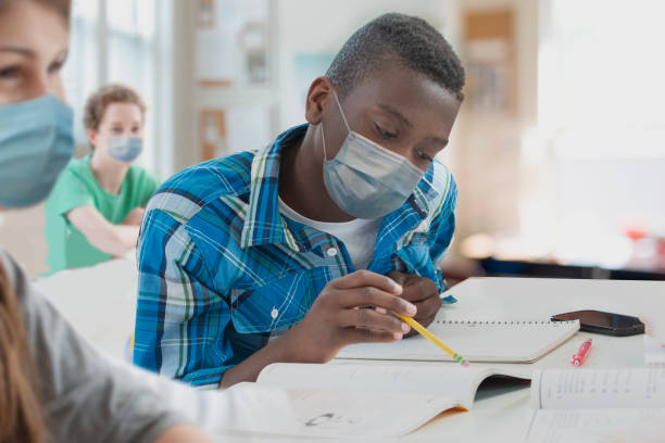 istock Student back to school wearing mask covid 19 1277628516