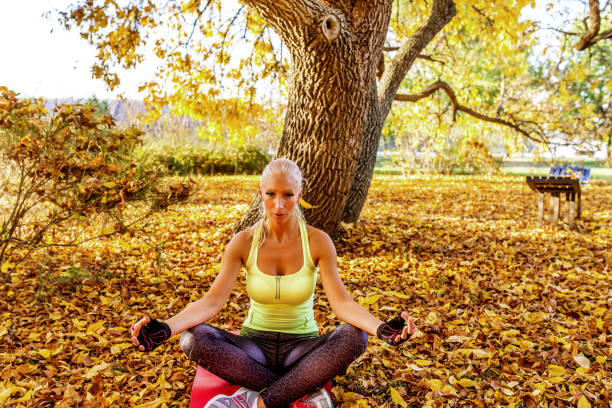 istock Yoga is my life. 1277636674