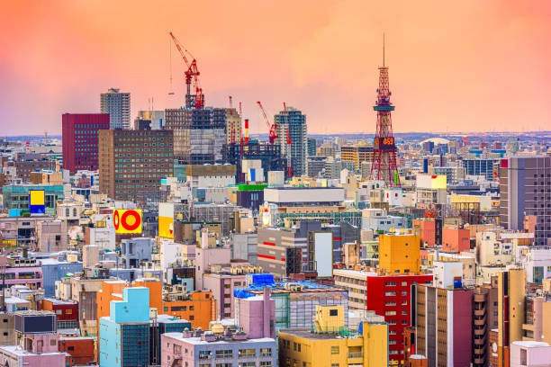istock Sapporo, Hokkaido, Japan Cityscape 1277639429
