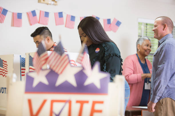 istock Voters at Polling Place 1277640207