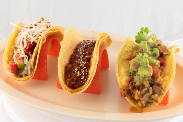 istock Vegan Nachos loaded and stacked with goodness. 1277667895