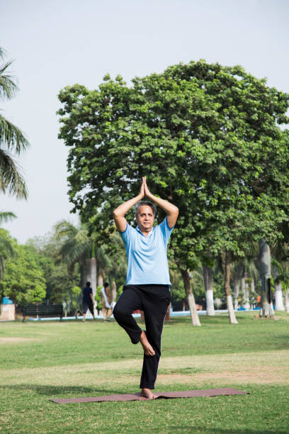 istock Senior Man in public park 1277688261