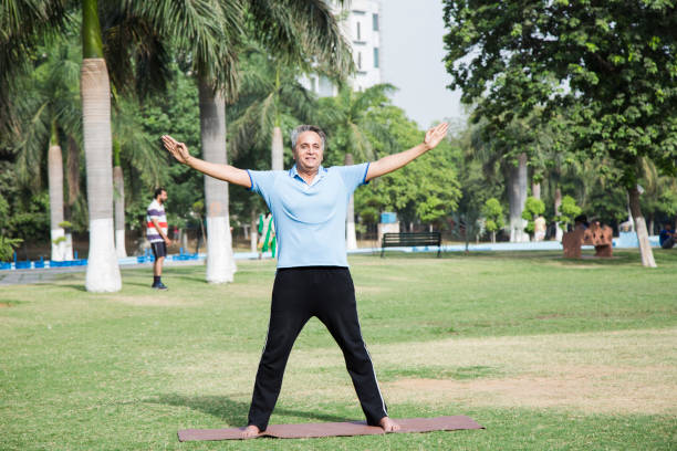 istock Senior Man in public park 1277689464