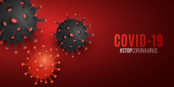 pathogenorganismus coronavirus. covid-19-epidemie infektionskrankheit. zelluläre infektion. realistisches virusmodell für ihr wissenschaftsprojekt. vektor-illustration - model organism stock-grafiken, -clipart, -cartoons und -symbole