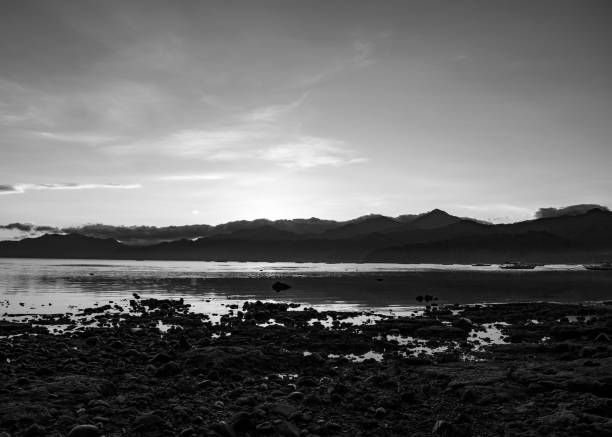 istock Rocky coast at low tide 1277717839