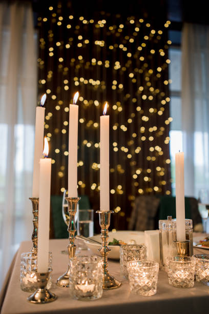 istock candles and decor on the wedding table 1277717883