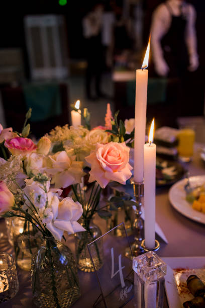 istock candles and decor on the wedding table 1277717902