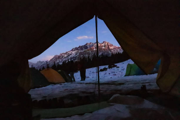 istock Himalayas as seen during the Kuari Pass Trek, India. 1277723321