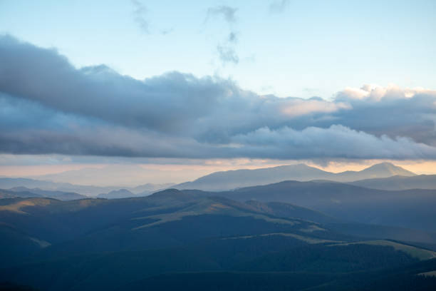 istock view of sunset above mountains peak 1277724841