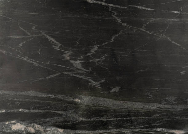 istock Black marble natural pattern for background, black and white stone texture 1277741515