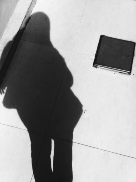 istock Your shadow overcomes your fear in black and white 1277743464