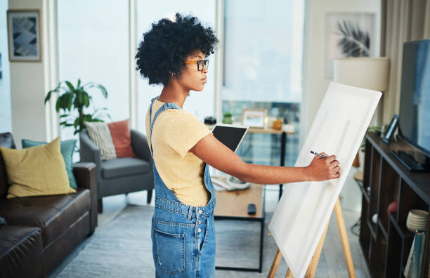 istock Painting relaxes and calms me 1277745974