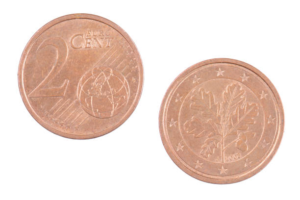 istock 2 cent Euro coin isolated on a white background 1277748881