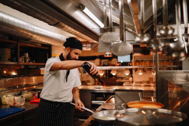 istock Chef preparing food for the restaurant 1277758515