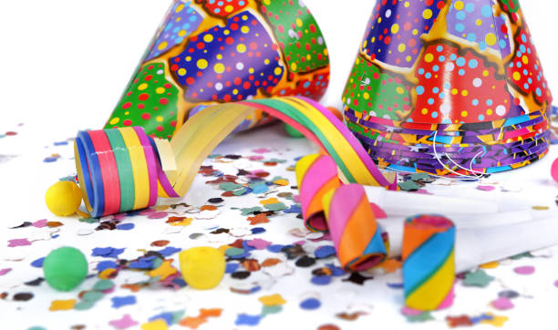 istock colorful items for event  celebration  isolated on white background 1277758913