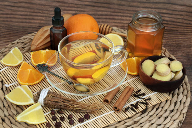 istock Natural Healing Herbal Remedy for Colds and Flu 1277758948