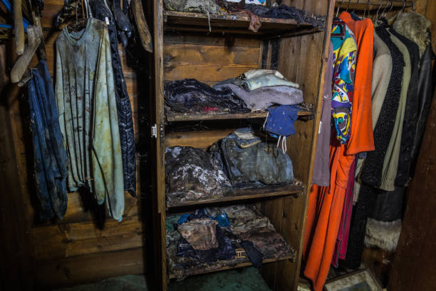 istock closet and moldy clothes in a house from a hunter 1277758961