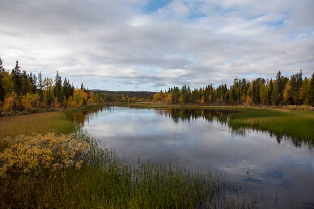istock Sweden - Lakes - Water - Sunsets -Reflections 1277763439
