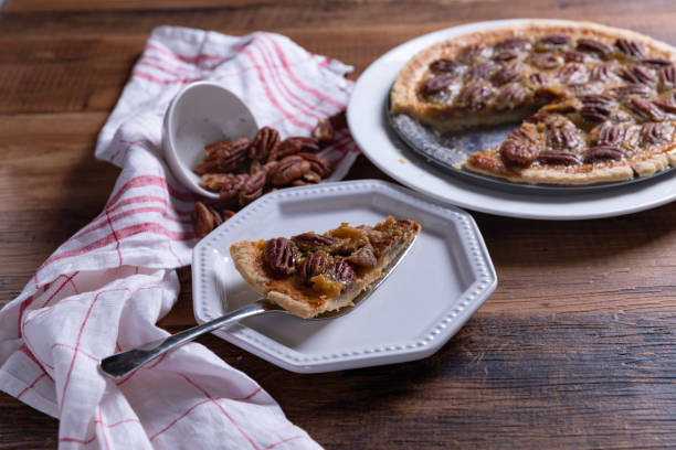 istock Homemade Pecan Pie for the Holidays 1277767971