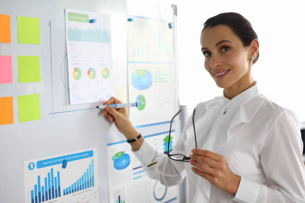 istock Diagrams and charts on wall 1277770111