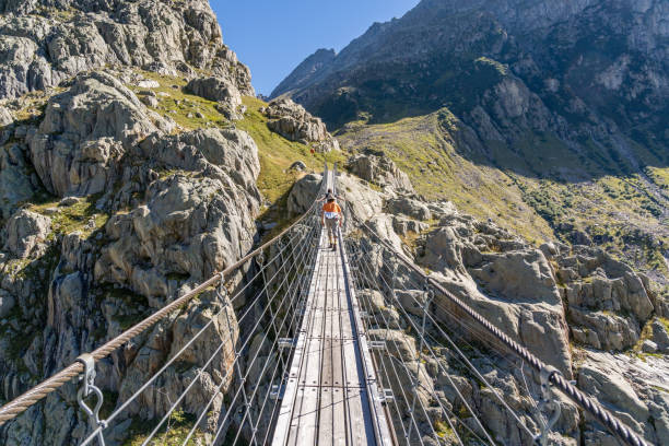 istock Father and Son Hike in the Alps 1277770199