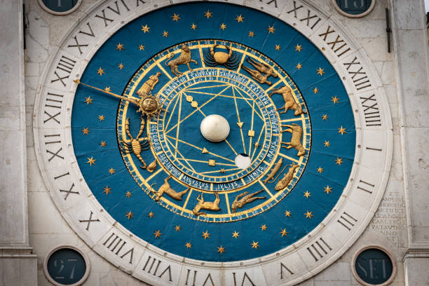 istock Medieval Clock Tower in Padua - Piazza dei Signori Veneto Italy 1277772743