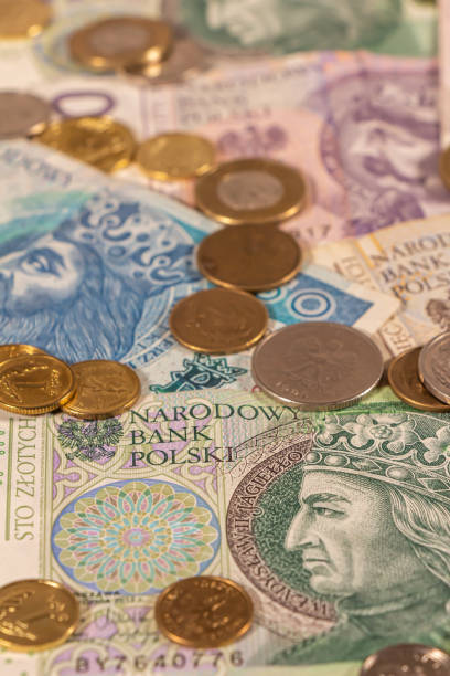 istock Polish Zloty. PLN banknotes and coins 1277777092