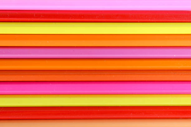 istock Horizontal stripes of yellow,  orange, red 1277780716