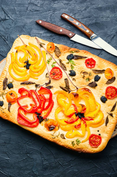 istock Italian focaccia bread 1277782470