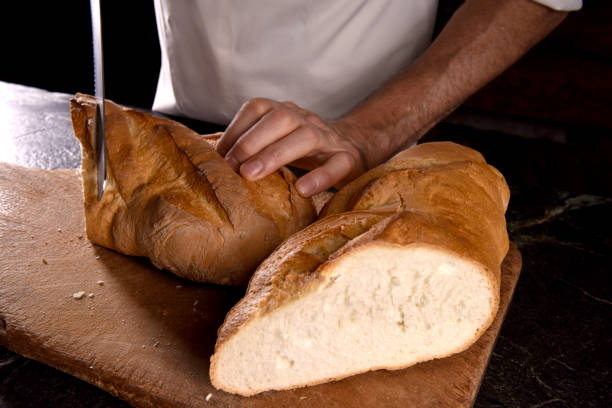 istock Rustic bread, baked in a wood oven 1277783815