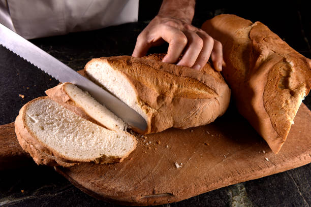 istock Rustic bread, baked in a wood oven 1277785540