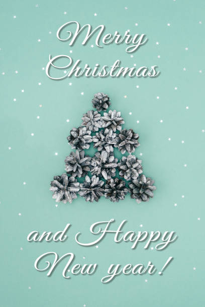 istock Christmas and new year concept. Mint backdrop. 1277800541