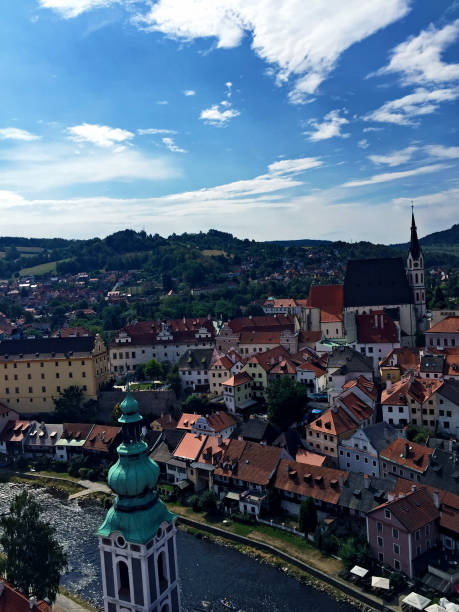 istock Cesky Krumlov in Czech Republic 1277809351