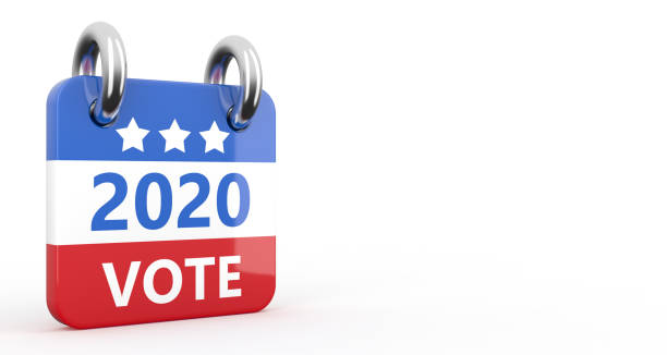 istock Calendar Icon with 2020 Vote Design 1277810114