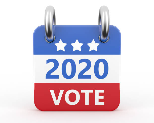 istock Calendar Icon with 2020 Vote Design 1277810566