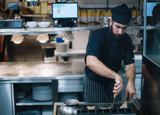 istock Chef preparing food for the restaurant 1277814551