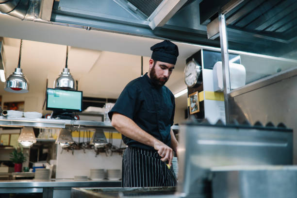 istock Chef preparing food for the restaurant 1277814643
