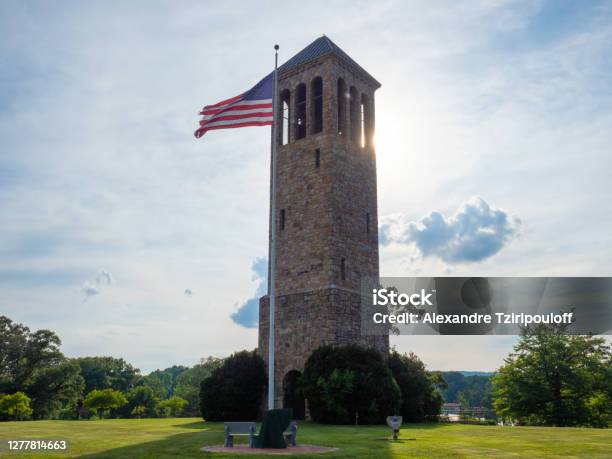Luray Singing Tower Stock Photo - Download Image Now - Virginia - US State, Luray, City