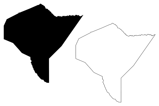 Mandera County Map Vector Illustration Scribble Sketch Mandera Map ...