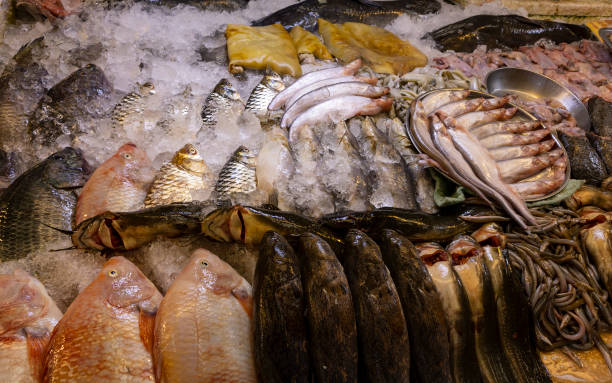 istock Seafood in a Market 1277838937