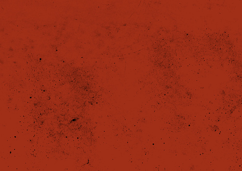 Distressed rust red textured surface abstract background vector illustration